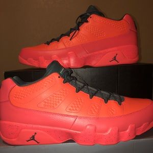 Jordan 9 Retro Low New size 16 Bright Mango ghost